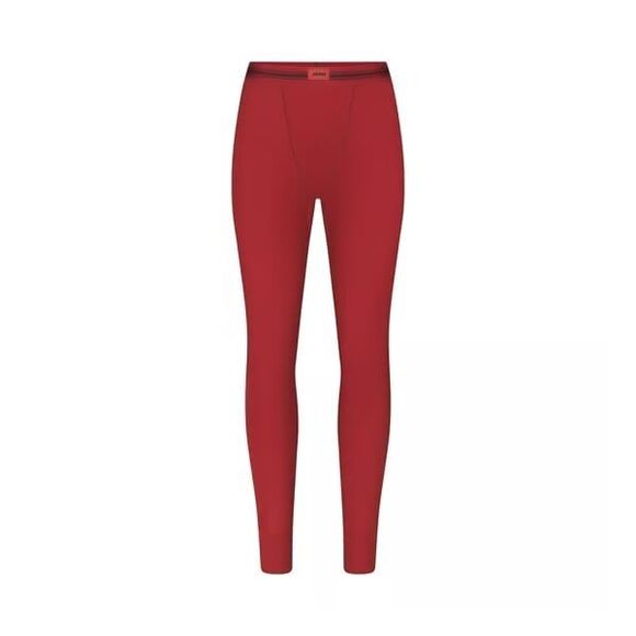 Skims Cotton Rib Leggings Brick Size Small - Picture 1 of 11
